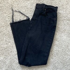 Abercrombie 90s straight ultra high rise Jean